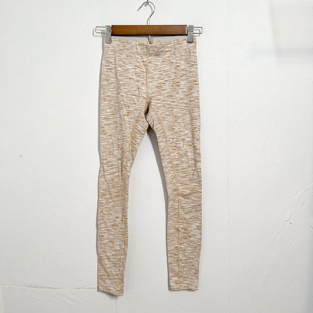 Outdoor Voices Women’s Leggings Beige Full Length Size XS